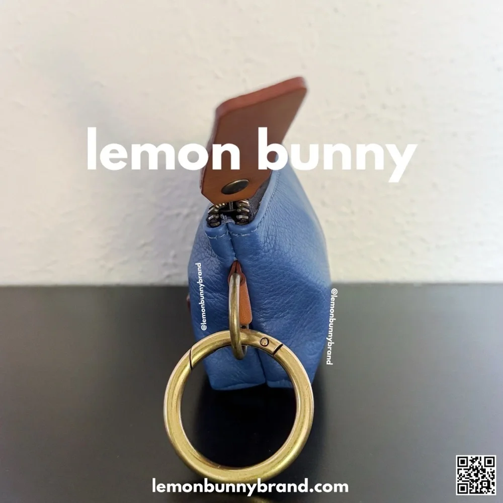 Parker Thatch Baby Buddy in Leather Blue New NWOT - Picture 5 of 15